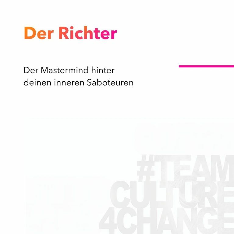 Der innere Richter sabotiert unsere mentale Gesundheit